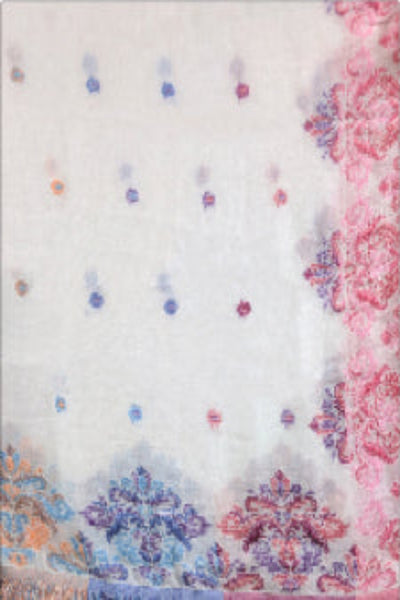 Spun Scarves Luxury Scarf Whole Lotta Love Jacquard Fabric Scarf Wrap
