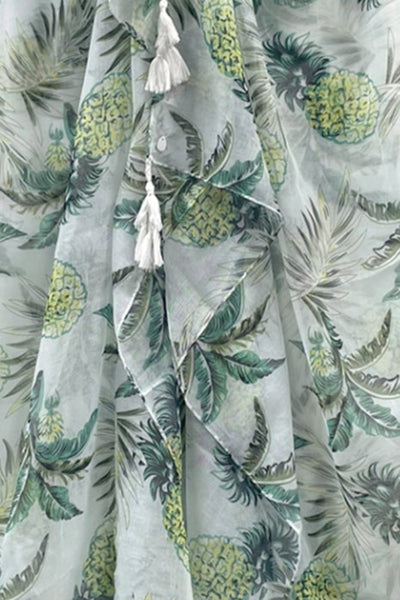 Spun Scarves Sarong Cabana Party Print Scarf Wrap Sarong