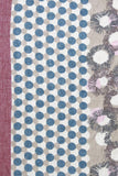 Spun Scarves Scarf Flower & Dots Sheer Print Scarf Wrap