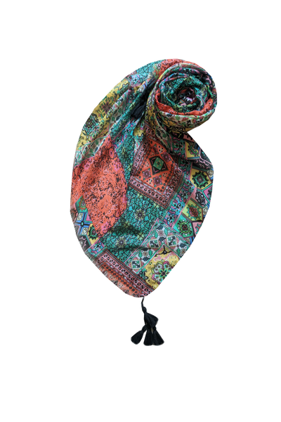 spun-scarves-scarf-green summer-bazaar-sky-multi-wear-coverup-sarong-wrap-in-summer-bazaar-print-42425001935093