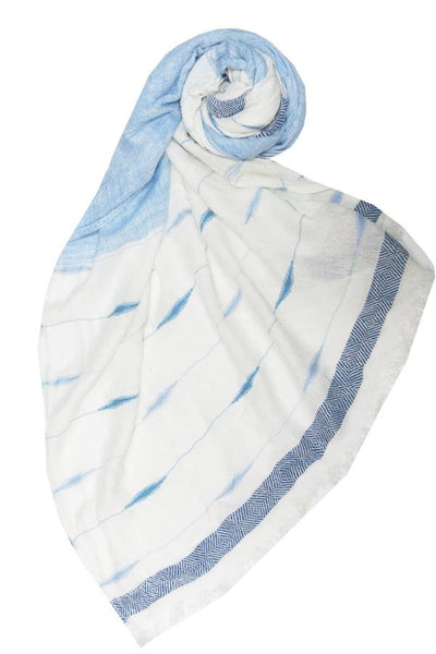 Spun Scarves Scarf Heart of Gold / Sky Heart of Gold Scarf