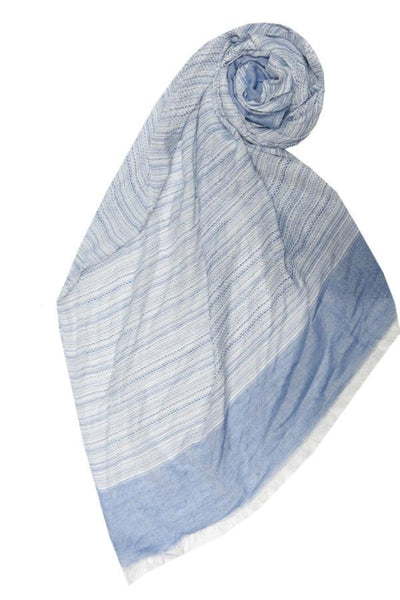 Spun Scarves Scarf Prep School / Blue Prep School Scarf