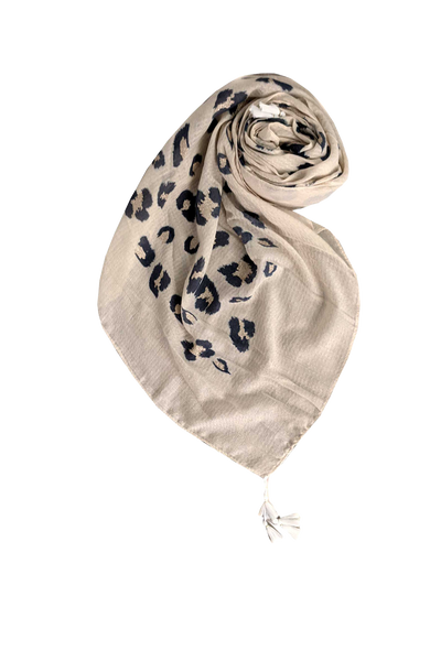 Shining Spots Animal Print Coverup Kimono