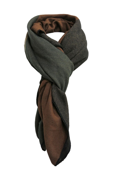 Spun Scarves Wrap Color Blocked Blanket Wrap