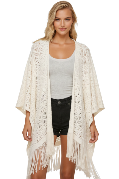 subtle-luxury-Joplin Boho Novelty Knit Long Fringe Poncho 2 ivory-kimono-joplin-novelty-knit-kimono-42431778652405_AIFashionModels_2c075767-5466-40bd-9abc-2e63745dfbe3