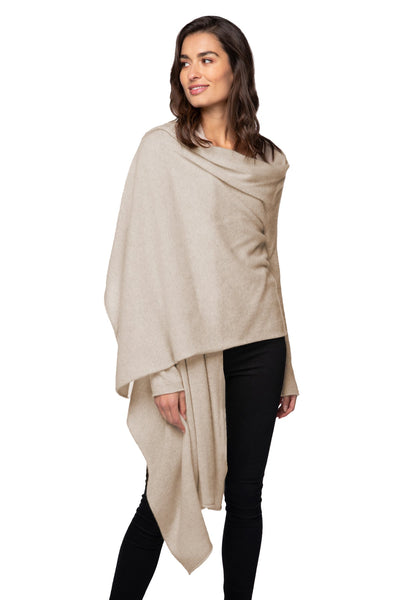 Subtle Luxury Cardigan 100% Cashmere Four Way Travel Sweater Wrap in New Fall Colors