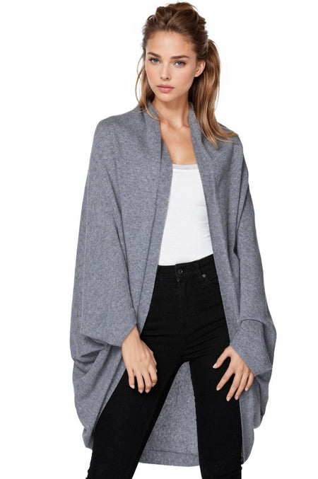 100% Cashmere Loose & Easy Cardigan - Resort/Holiday