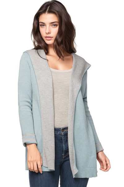 Subtle Luxury Cardigan XS/S / Water/Smoke / Zen Blend Maddie Reversible Sweater Zen Blend Hoodie | On Sale Now