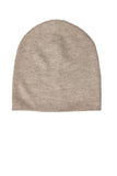 Subtle Luxury Cashmere Hat One Size / Almond 100% Cashmere Knit Beanie