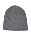 Subtle Luxury Cashmere Hat One Size / Cement 100% Cashmere Knit Beanie