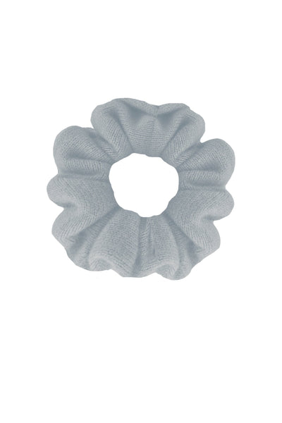 Subtle Luxury Cashmere Lt Blue / One Size 100% Cashmere Large Luxury Hair Scrunchie