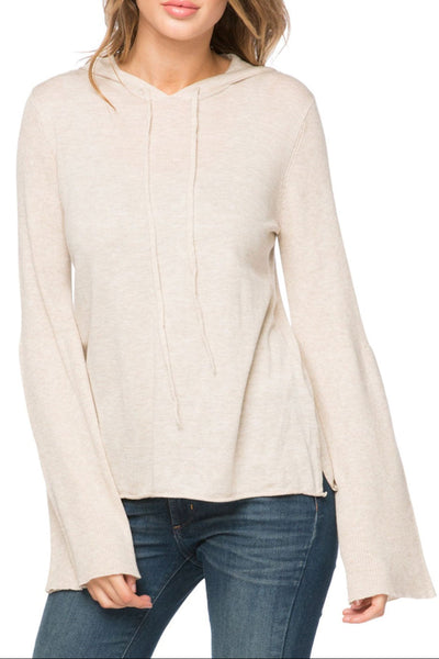 Subtle Luxury Hoodie S/M / Sand / Zen Blend Zen Blend Hannah Hooded Pullover Sweater