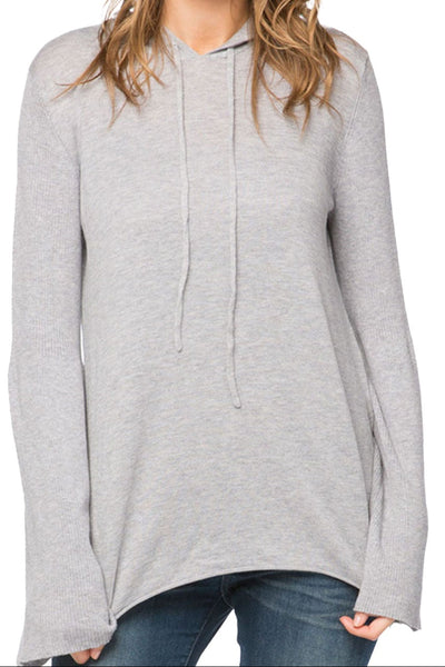 Subtle Luxury Hoodie XS/S / Smoke Grey
/ Zen Blend Zen Blend Hannah Hooded Pullover Sweater