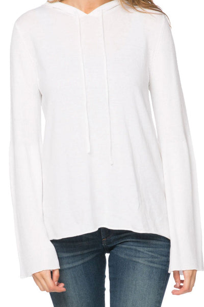 Subtle Luxury Hoodie XS/S / White / Zen Blend Zen Blend Hannah Hooded Pullover Sweater