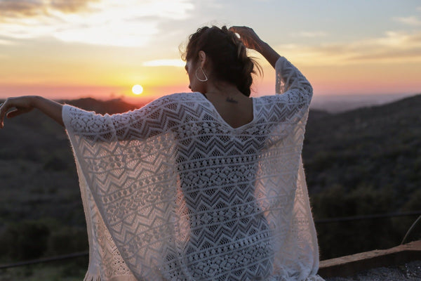 Subtle Luxury Kimono Joplin Novelty Knit Kimono