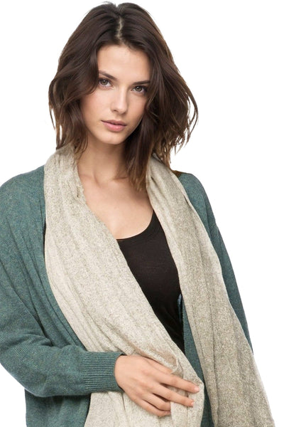 Subtle Luxury Luxury Scarf Leaf / One Size Dreamy Luxury Cashmere Spray Dot Scarf Wrap