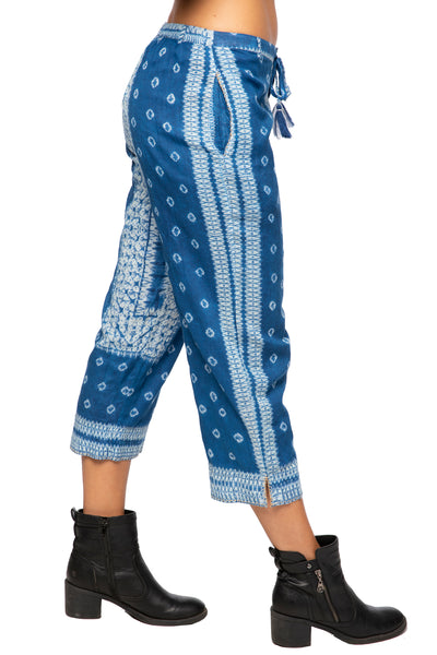 Subtle Luxury Pant S/M / Shibori Lira Shibori Pigment Dye Beach Pant