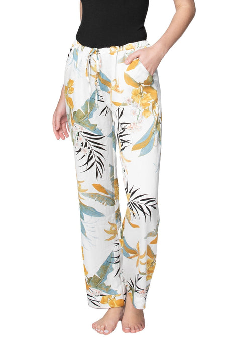 High Low Wrap Skirt in Tropical Escape Print