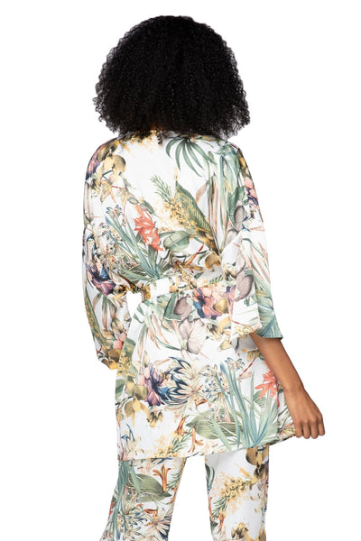 Subtle Luxury robe Bed to Brunch Roxy Robe in Tropical Escape
