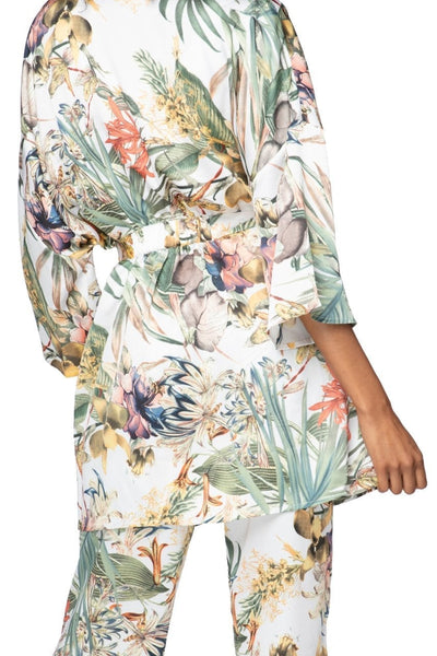 Subtle Luxury robe Bed to Brunch Roxy Robe in Tropical Escape