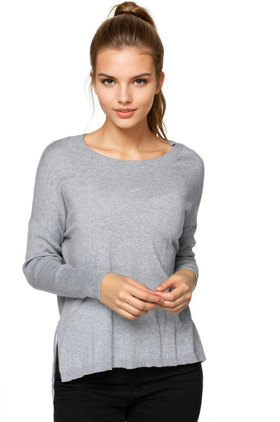 Subtle Luxury Sweater Jane Zen Blend Favorite Solid Crewneck Sweater