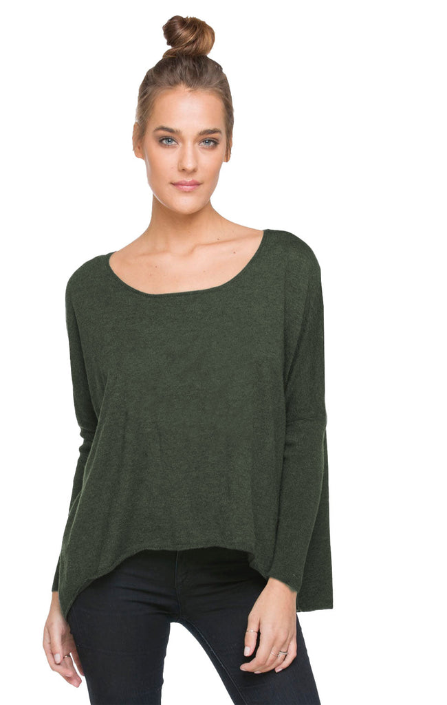 Subtle Luxury Sweater Lounge Crewneck  Sweater in Zen Blend Solid