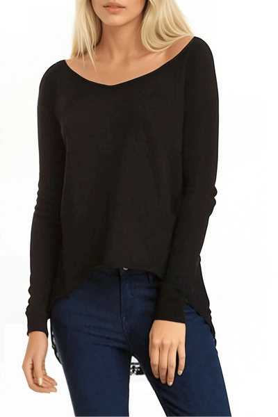 Subtle Luxury Sweater Novelty Mixed Swiss Dot Mesh with Sweater Knits