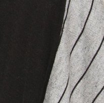 Subtle Luxury Sweater S/M / Black-Surf / Zen Blend London Reversible Striped Knit Duster Sweater Coat