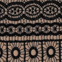 Subtle Luxury Sweater S/M / Black w/Soft Lace insert Side Inset Vest - Vintage Mixed Media in Knit with Woven Lace