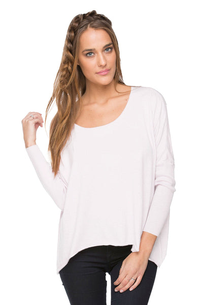 Subtle Luxury Sweater S/M / Blush Lounge Crewneck Sweater in Zen Blend Solid