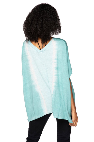 Subtle Luxury Sweater Zen Blend Luisa V-Neck Sweater Knit Poncho