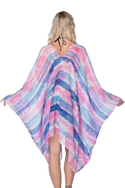 Vacation Mode Print | Maxi Kaftan Coverup - Subtle Luxury