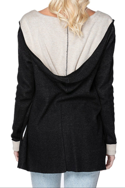 Zen Blend Cabana Reversible Hoodie Sweater - Subtle Luxury