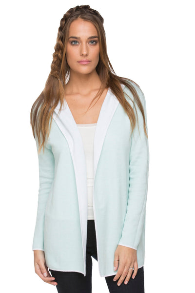 Zen Blend Hoodie S/M / White-Mist Zen Blend Cabana Reversible Hoodie Sweater