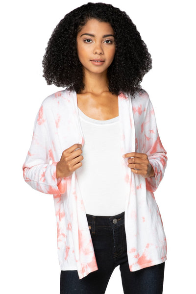 Zen Blend Sweater S/M / Reef Tie Dye Luna Zen Blend Sweater Knit Cardigan Open Front - Tie Dye