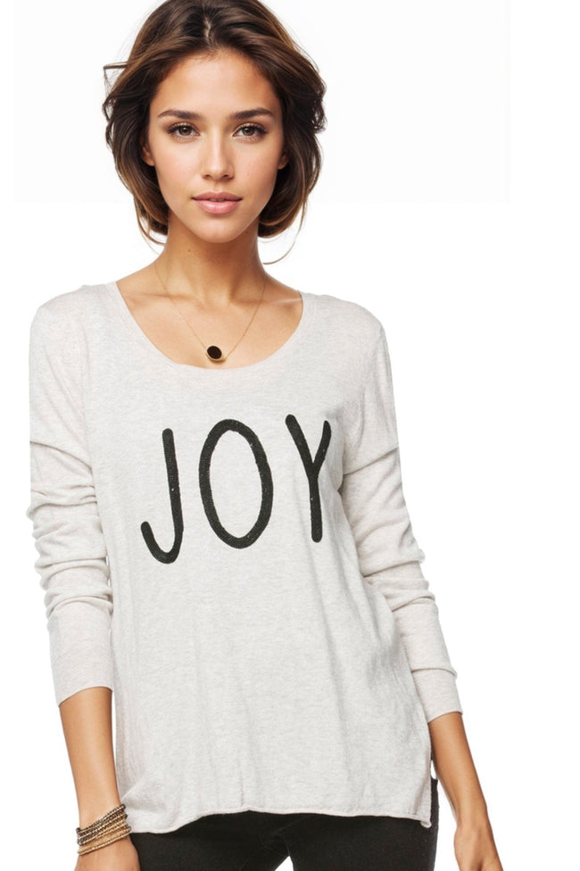 Zen Blend Sweater XS/S / Surf / Joy Zen "Cruise" Crewneck Sweater with Joy Embroidery