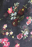 Night Flowers in Navy - Subtle Luxury