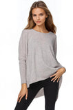 100% Cashmere Loose & Easy Crewneck Sweater - Subtle Luxury