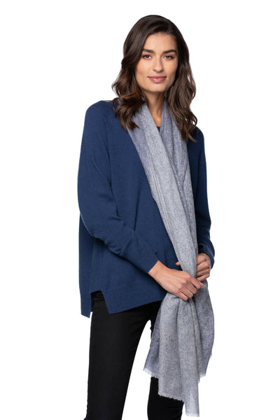 100% Cashmere Luxury Wrap Aspen Scarf - Subtle Luxury