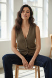 100_Cashmere_Boyfriend_Button_Front_Sweater_Knit_Vest_espresso brown 3