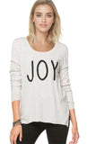 Zen Blend Crewneck Sweater with Stitched Embroidery