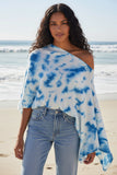 Be Golden 100% Cashmere Tie Dye Cashmere | Pool Colors