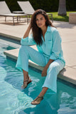 Double Gauze Unforgettable Button Front Shirt in Solids