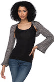 Vintage Knit Shimmer Shrug by Almost Vintage