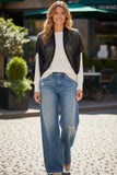 Almost Vintage | See-Through Hand-Knit Shrug Sweater black
