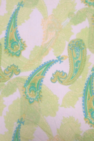 Athena Cotton Lime Print