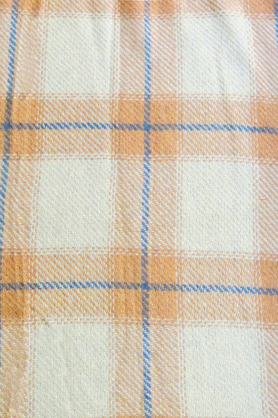 Plaid Soft Winter Poncho