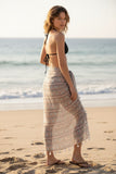 Braided Multi-Wear Cover-Up Sarong in Through the Dunes Print