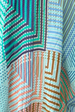 Free Spirit Multi Wear Coverup Vest in Bright Maze Textured Print