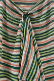 CL19 Citrus Stripe Fabric Sweatch Closeup